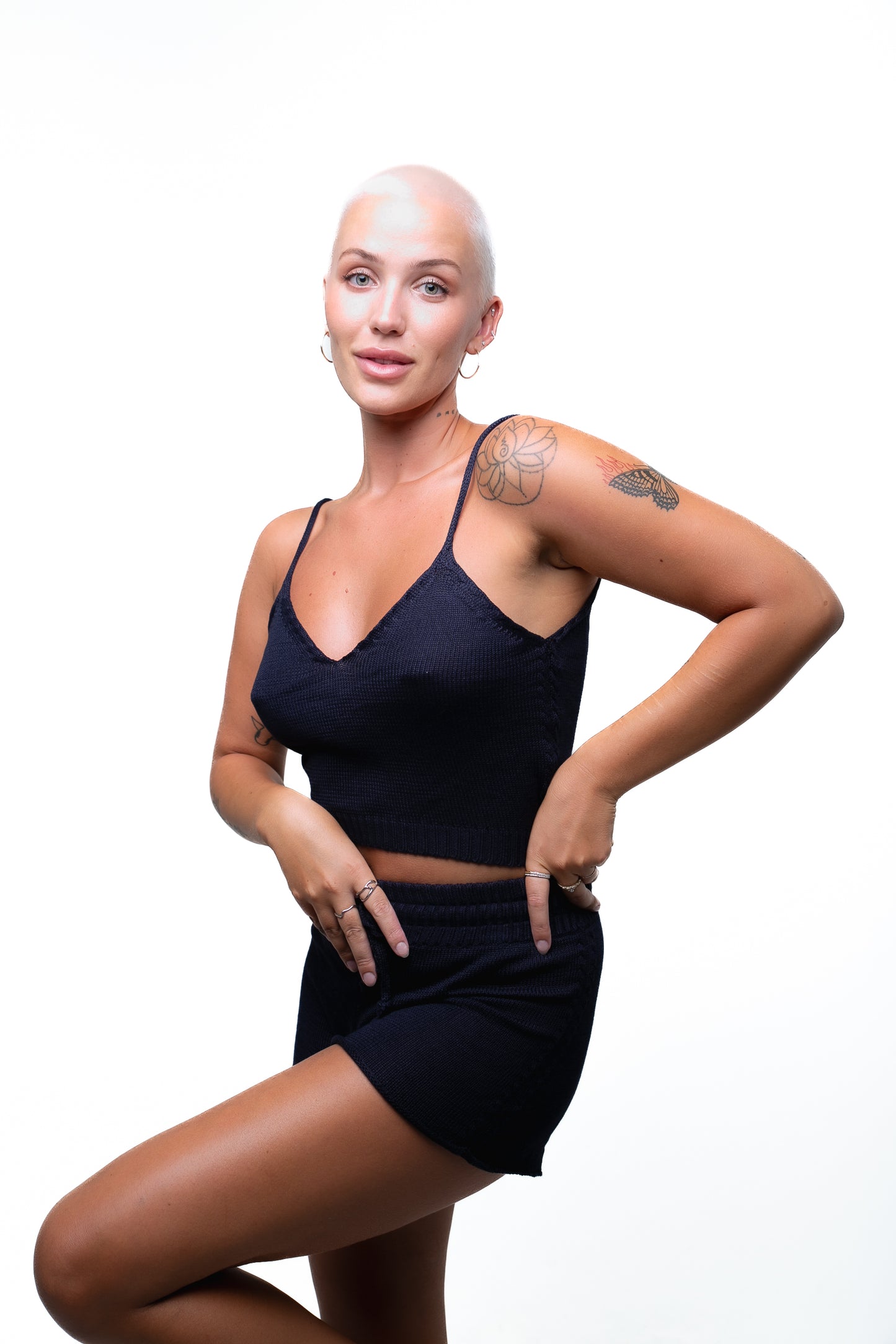 Ixchel Knit Play Short ~ Navy