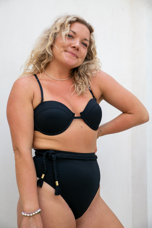 Athena Balconette Bra ~ Nero Black